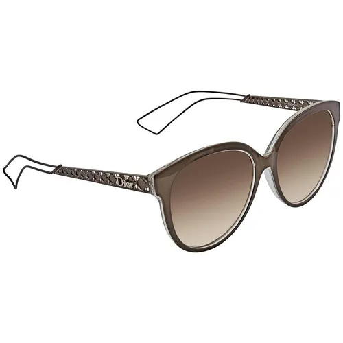 Kính Mát Dior Diorama Brown Gradient Cat Eye Ladies Sunglasses DIORAMA2 TGTHA 56